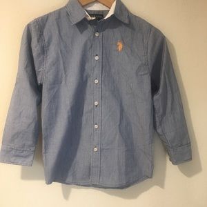 Ralph Lauren Boys button-up shirt size 8